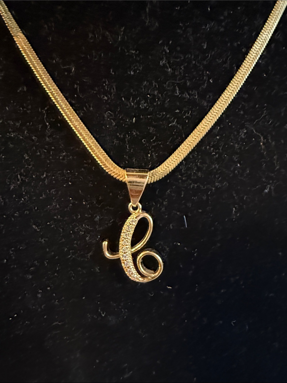 Gold Letter L Pendant Necklace - Women Jewelry stainless steel